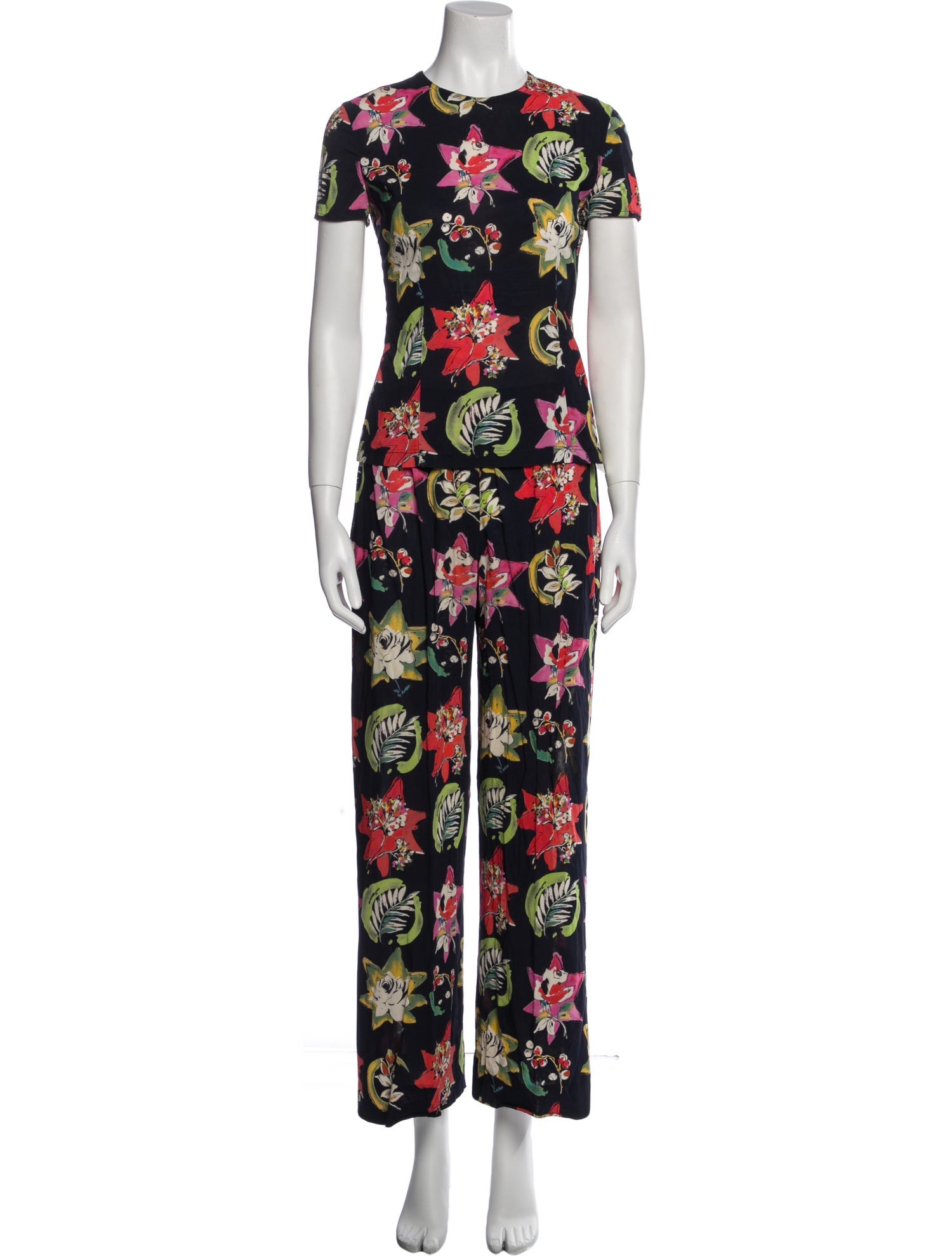 Emanuel Ungaro Printed Pantsuit